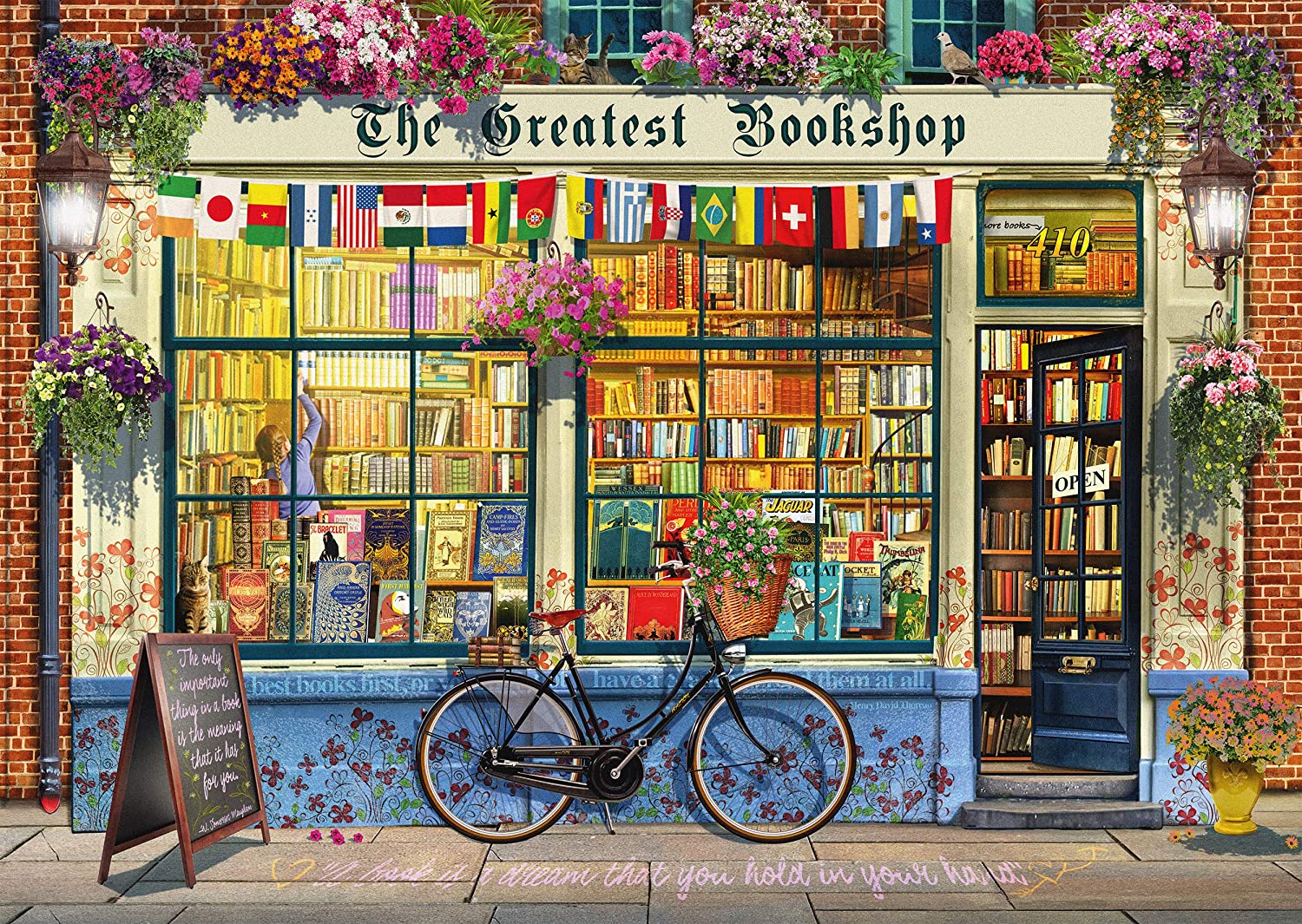 Bundle 2 Puzzles - NEW Schmidt Garry Walton - The Bookshop & Bakery popular Puzzles