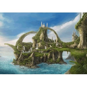 Schmidt Spiele (59610) - Nadegda Mihailova: "Island of the Falls" - 1000 pieces puzzle