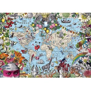 Heye (29913) - "Quirky World" - 2000 pieces puzzle