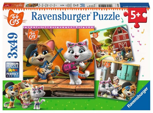 Ravensburger (05013) - "Welcome to the 44 Cats!" - 49 pieces puzzle
