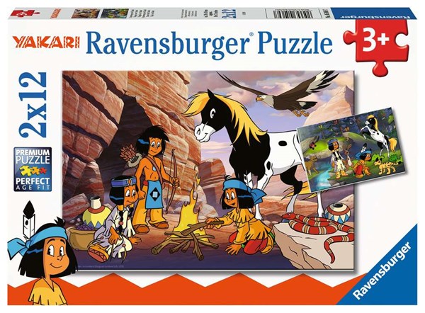 Ravensburger (05069) - "Yakari" - 12 pieces puzzle
