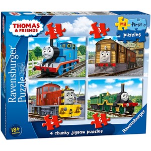 Ravensburger (06940) - "Thomas & Friends" - 2 3 4 5 pieces puzzle