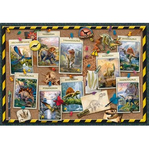 Ravensburger (10868) - "Dinosaur Collection" - 100 pieces puzzle