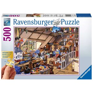 Ravensburger (13709) - "Attic" - 500 pieces puzzle