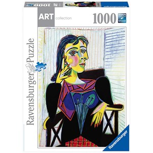 Ravensburger (14088) - Pablo Picasso: "Portrait of Dora Maar" - 1000 pieces puzzle