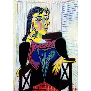 Ravensburger (14088) - Pablo Picasso: "Portrait of Dora Maar" - 1000 pieces puzzle