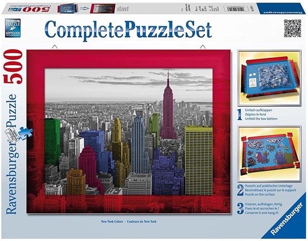Ravensburger (14894) - "New York Colours" - 500 pieces puzzle