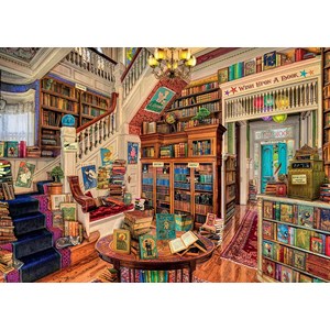 Ravensburger (19799) - Aimee Stewart: "The Fantasy Bookshop" - 1000 pieces puzzle
