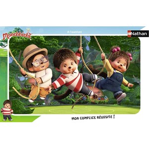 Nathan (4005556861378) - "Monchichi" - 15 pieces puzzle