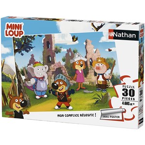 Nathan (86367) - "Plays the Knight" - 30 pieces puzzle
