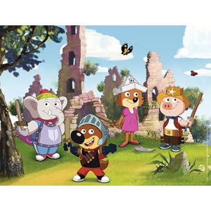 Nathan (86367) - "Plays the Knight" - 30 pieces puzzle