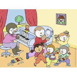 Nathan (86368) - "T'choupi" - 30 pieces puzzle