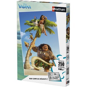 Nathan (86871) - "Disney Vaiana" - 250 pieces puzzle