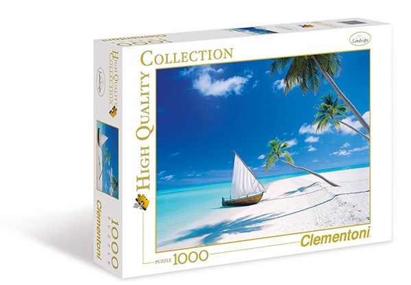 Clementoni (39256) - "Maldive Islands" - 1000 pieces puzzle