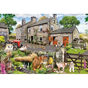 Gibsons (G2217) - "Farmyard Friends" - 100 pieces puzzle