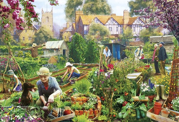 Gibsons (G3110) - "Green Fingers" - 500 pieces puzzle