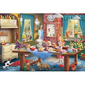 Gibsons (G3116) - Eduard Shlyakhtin: "Sneaking a Slice" - 500 pieces puzzle