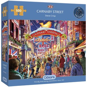 Gibsons (G3124) - Steve Crisp: "Carnaby Street" - 500 pieces puzzle