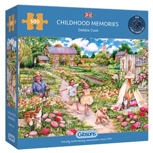 Gibsons (G3126) - Debbie Cook: "Childhood Memories" - 500 pieces puzzle