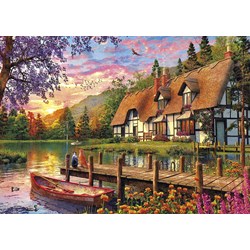 Gibsons (G3128) - Dominic Davison: "Waiting for Supper" - 500 pieces puzzle