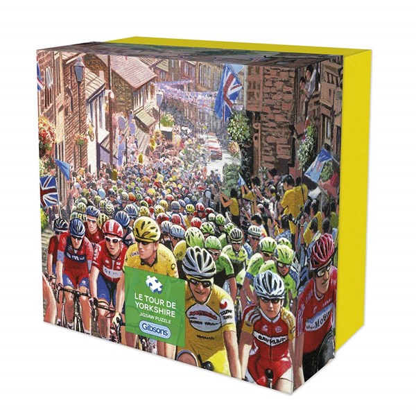 Gibsons (G3429) - Steve Crisp: "Le Tour de Yorkshire" - 500 pieces puzzle