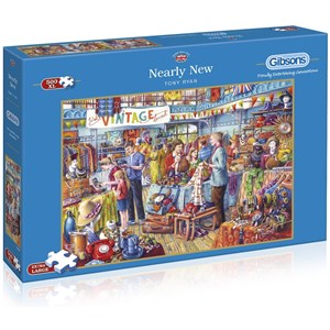 Gibsons (G3527) - Tony Ryan: "Nearly New" - 500 pieces puzzle