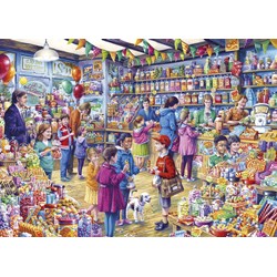 Gibsons (G6274) - Tony Ryan: "The Old Sweet Shop" - 1000 pieces puzzle