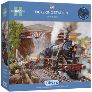 Gibsons (G6284) - David Noble: "Pickering Station" - 1000 pieces puzzle