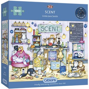 Gibsons (G6287) - Linda Jane Smith: "Scent" - 1000 pieces puzzle