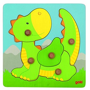 Goki (57553) - "Dragon" - 5 pieces puzzle