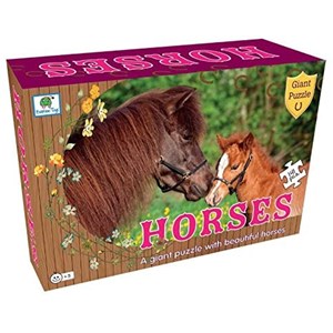 Barbo Toys (5813) - "Horses" - 141 pieces puzzle