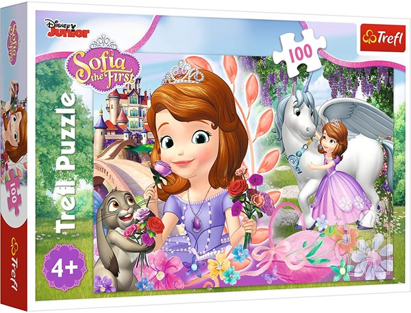 Trefl (16344) - "In a kingdom of adventures" - 100 pieces puzzle