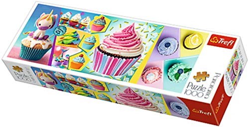 Trefl (29045) - "Colourful Cupcake" - 1000 pieces puzzle