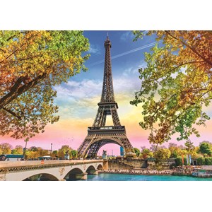 Trefl (37330) - "Romantic Paris" - 500 pieces puzzle