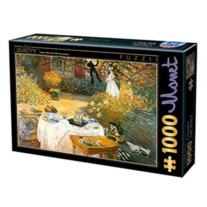 D-Toys (67548-2) - Claude Monet: "Breakfast" - 1000 pieces puzzle
