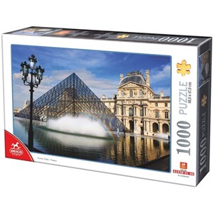 Deico (75772) - "Le Louvre, Paris" - 1000 pieces puzzle