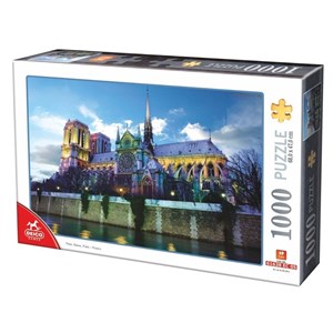 D-Toys (75772-02) - "Notre Dame de Paris, France" - 1000 pieces puzzle