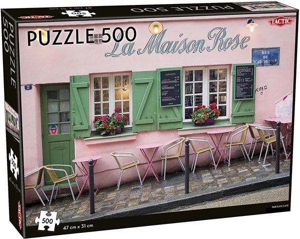 Tactic (55259) - "Parisian Café" - 500 pieces puzzle