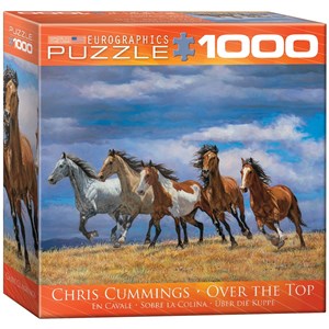 Eurographics (8000-0709) - Chris Cummings: "Over the Top" - 1000 pieces puzzle