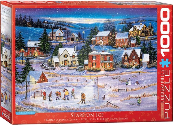 Eurographics (6000-5440) - Patricia Bourque: "Stars on the Ice" - 1000 pieces puzzle