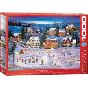 Eurographics (6000-5440) - Patricia Bourque: "Stars on the Ice" - 1000 pieces puzzle
