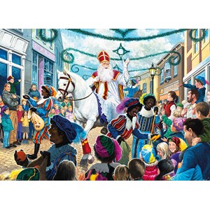 King International (55813) - "Sinterklaas in The Netherlands" - 1000 pieces puzzle