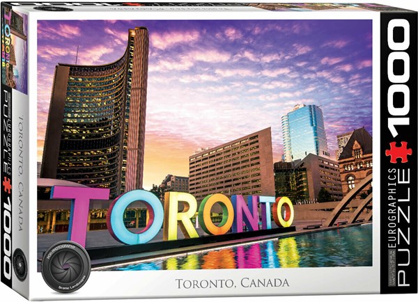Eurographics (6000-5432) - "Toronto, Canada" - 1000 pieces puzzle