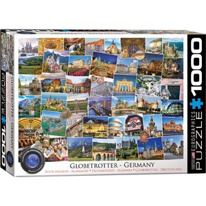 Eurographics (6000-5465) - "Globetrotter Germany" - 1000 pieces puzzle
