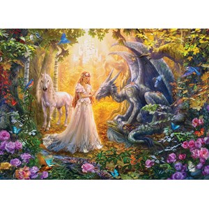 Eurographics (6500-5458) - "Princess' Garden" - 500 pieces puzzle
