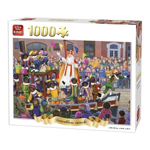 King International (05744) - "Sinterklaas intocht" - 1000 pieces puzzle