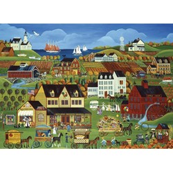 Eurographics (8300-5389) - Carol Dyer: "Harvest Days" - 300 pieces puzzle