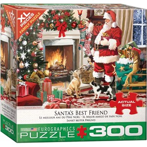 Eurographics (8300-5399) - "Santa's Best Friend" - 300 pieces puzzle
