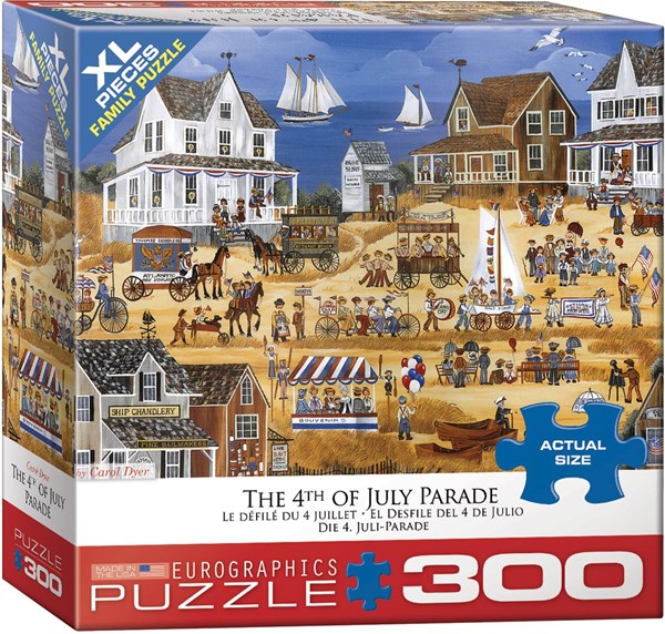 Eurographics (8300-5385) - Carol Dyer: "4th of July Parade" - 300 pieces puzzle