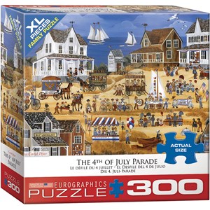 Eurographics (8300-5385) - Carol Dyer: "4th of July Parade" - 300 pieces puzzle